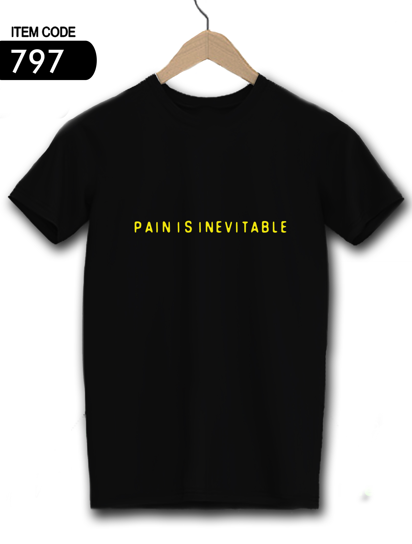 Hanging Heather T-Shirt Mockup